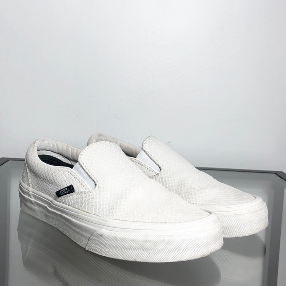 vans slip on snake